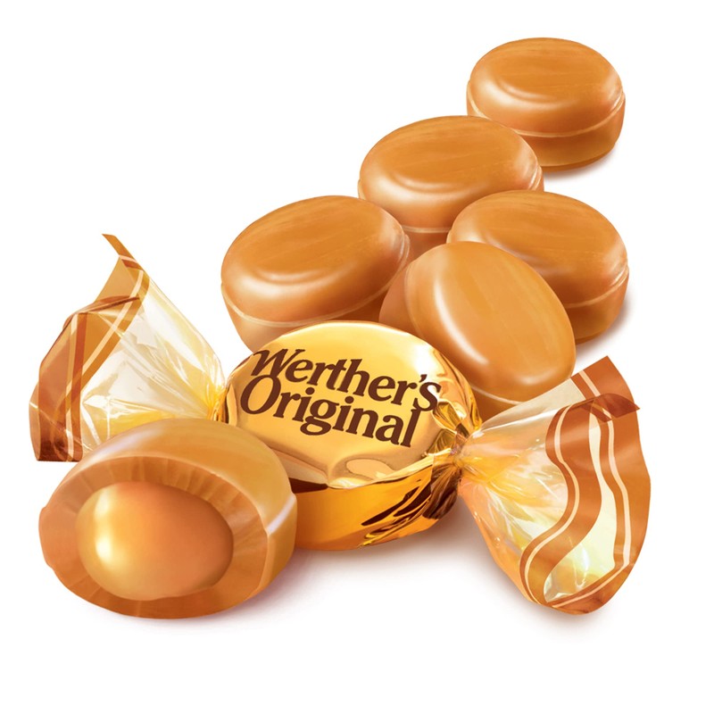 WERTHERS' ORIGINAL | CREAMY CARAMEL FILLED | Individually Wrapped Hard