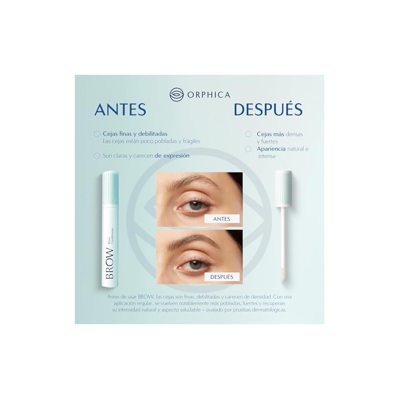 ORPHICA BROW Acondicionador de cejas, Serum acelerador de crecimiento de