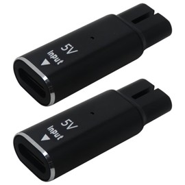 5v Shaver Charging Adapters, 2pcs Type-C/USB C Converters Fit for philip Norelc QP1924,QP1324, S1016, S3243, S5880, S7887, X3001, X3052, X5006,Vicue New Version