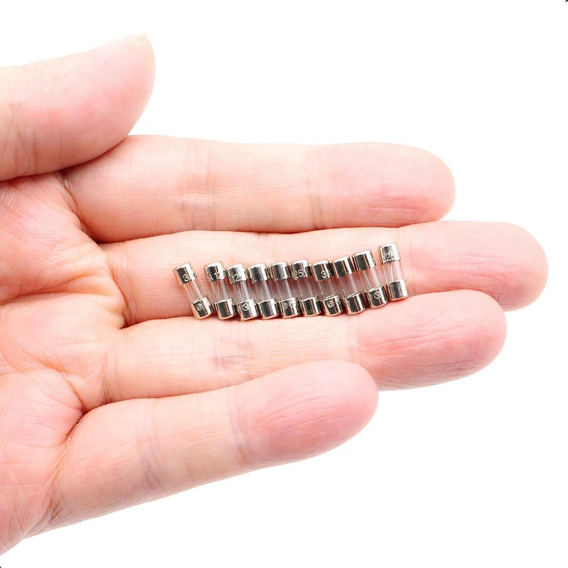 SIXQJZML 10 Pack F3AL Fast-Blow Mini Fuse 3A Max 3