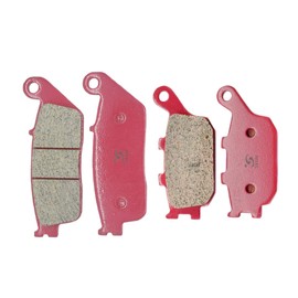 S SYUU Motorcycle Front Rear Ceramic Brake Pads Compatible with Honda VTX 1300 S Retro C R T 2003-2015 2009 2010 2011 2012 2013 FA196F FA174R