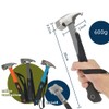 Eidoct Camping Hammer Tent Peg Puller, Outdoor Multifunction High Carbon