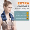 uncn Heating Pad for Neck Shoulders and Back Microwavable Wrap