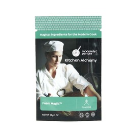 Foam Magic Vegano sin OMG sin gluten - 25 g/1 oz (crea espumas culinarias estables calientes o frías de la mayoría de los líquidos)