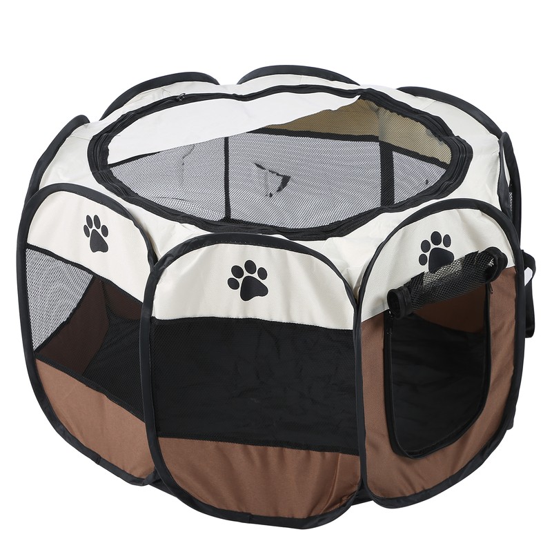 Pet Cat Dog Portable Foldable Cage Exercise & Play Tent