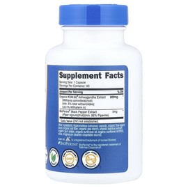 Nutricost, KSM-66®, Ashwagandha root extract, 60 capsules / Nutricost (뉴트리코스트), KSM-66®, 아슈와간다 뿌리추출물, 캡슐 60정