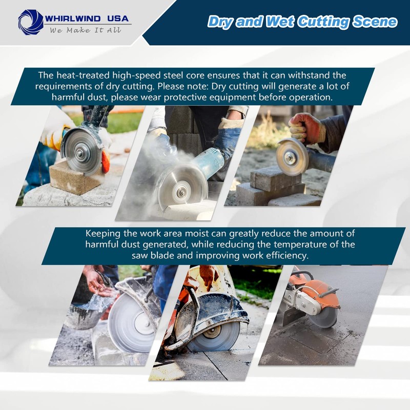 Whirlwind LSC 5 inch Dry or Wet Cutting General Purpose
