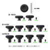 EXknight Height Adjustable Freaks Thumb Stick for DualSense Edge Controller,