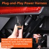 BARQUPO UTV Led Lighted License Plate Frames Mount Holder Compatible