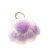 AVANCE Women's Paw Dog Cat Fur Charm Key Ring Cute