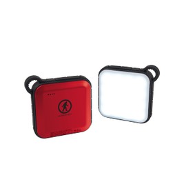 Outdoor Tech - Fuel+ 10050mAH Portable Charger, Red - Portable and Waterproof USB-A and USB-C Charger, Battery Pack, Lantern Combo