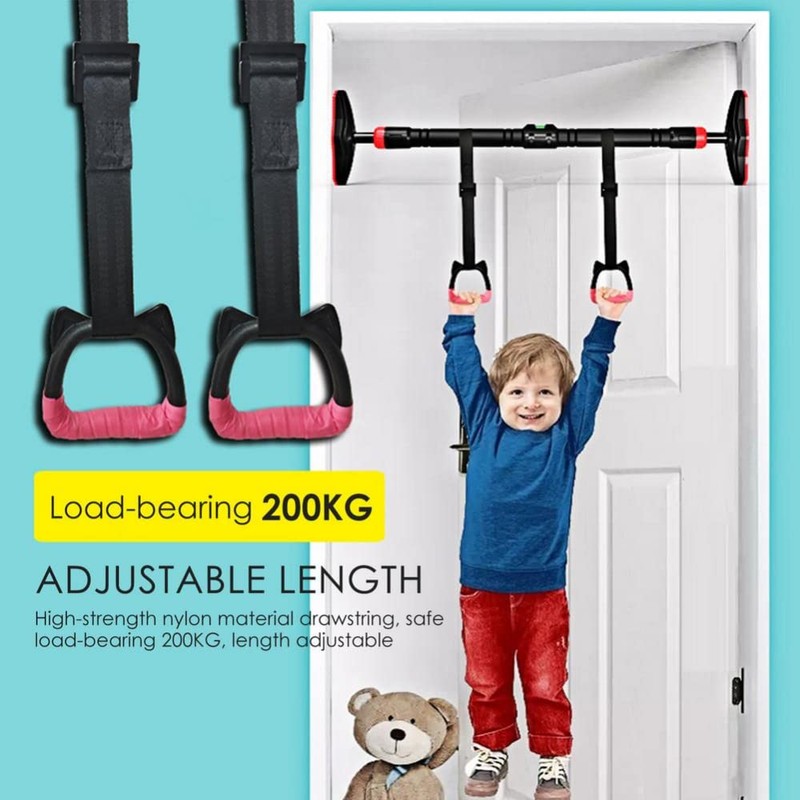 Gymnastics Rings for Kids Home Exercise Rings Pull Up Rings