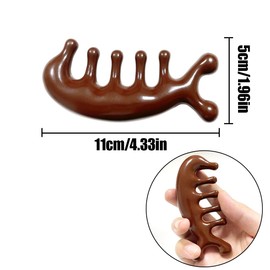 HAIKING Head Massage Combs, 2 PCS Wide-Tooth Massage Comb for Fatigue Relief, Scalp Caring, Manual Massage (4.33 x 1.96 in)