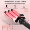 Wand Curling Iron, Curling Wand Set, MOCEMTRY Professional 5 in