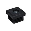 GleitGut 4 x Threaded Plugs Square Tube M8 and M10