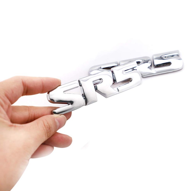 UpAuto SR5 Emblem Side/Rea V6 SR5 Trunk Decal Metal Sticker