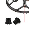 CYSKY Single Chainring Bolts 5 Pack M8 Single Short Chain