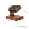 Oirlv Solid Wood Simple Watch Stand, Watch Stand for Men,