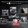 Screws Bolts for Jeep Wrangler JK,M8 Bolts Applied to Windshield