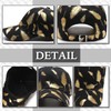 CHROME CRANE CB071 Men's Cap, Hat, Gold, Feathers, Golden, Stylish,