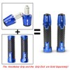 22mm 7/8" Motorcycle Handlebar Plugs Grip End Caps for Suzuki