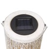 Garden Hanging Light Outdoor Solar Powered Lantern 5730LED White Forest