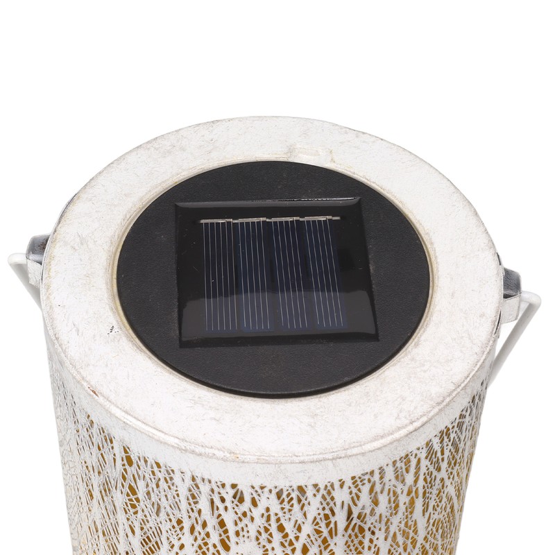 Garden Hanging Light Outdoor Solar Powered Lantern 5730LED White Forest