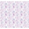 Stesha Party Purple Snowflake Christmas Wrapping Paper - Folded Flat