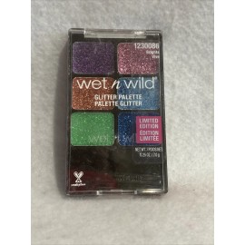 Wet n Wild Glitter Palette #1230086 Brights Vive   Multi Color Glitter