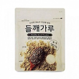 각종 탕 국 볶음 요리 풍부한 맛 살리는 들깨가루 Seasoned Perilla Powder to Enhance the Rich Flavor of Various Soup, Stew, and Stir-fry Dishes