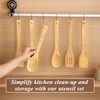 Berglander Wooden Kitchen Utensils Set 6 Pcs, Cooking Utensil Sets，