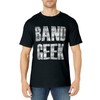 Band Geek Sheet Music - Marching & Concert Band T-Shirt
