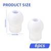 6pcs Stethoscope Ear Pieces Compatible with MDF & EKO &