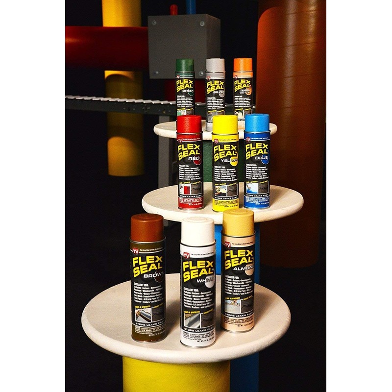 Flex Seal, 14 oz, Terracotta, Stop Leaks Instantly, Waterproof Rubber