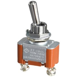 125V/15A (12mm) Single Pole Single Throw/Toggle Switch EA940DH-241