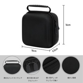 Houdsuem Case Protective Storage Portable Apple Mac Mini M4/M4 Case for Apple 2024 Mac mini M4 Pro (Black)