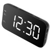 LED Digital Alarm Clock Portable Desk Clock with Snooze for