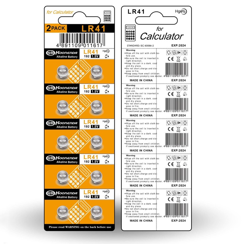 Siiboat Watch Batteries 80PCS - AG0, AG1, AG3, AG4, AG5,