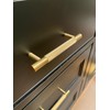 RZDEAL 4Pcs 5 Inch Solid Brass Cabinet Pulls Kitchen Cupboard