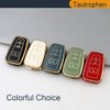 Tautrophen Key Fob Cover Compatible with Toyota 4Runner 2016-2024 RAV4
