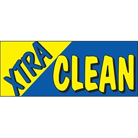 SSWBasics Windshield Banner with Bungee Cord - Xtra Clean - 50ʺL x 20ʺH