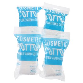 Housoutil Makeup Removal Pads 200pcs Facial Cotton Rounds for Women Skin-friendly Material Easy to Use