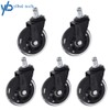 Oasis Set of 5 3 inch Office Chair Caster Rubber