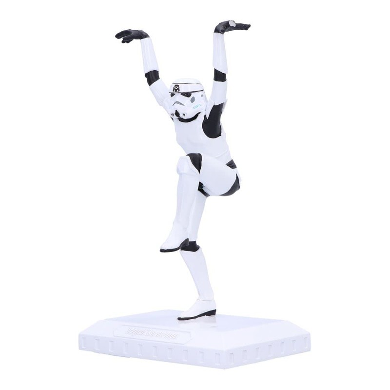 Nemesis Now 公式ライセンス ストームトルーパー クレーンキック ホワイト 20.5cm