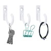Zhehao 100 Pieces Key Hooks Jewelry Small Hook Key Hanging