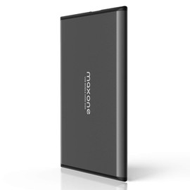 Maxone Maxone 500GB Portable External Hard Drive, Ultra Slim USB3.0 HDD Storage Compatible for PC, Desktop, Laptop, Charcoal Grey