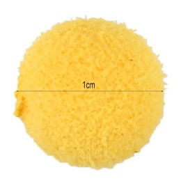Unbranded 30Pcs/Lot Carp Fishing Foam Pop Up Soft Pellets Baits Floating Lure Yellow SBWU
