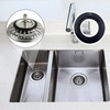 5 pcs sink plug rubber seal, bath plug seal, sink