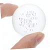 CAXUSD 2pcs Decorative Crystal Spheres Glass Orbs for Desktop and