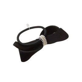 VingTAINE H7855-HGOM Hair Elastic Hair Cuff, Pony Hook, Ribbon, Velvet Chain, Asymmetry, Hair Accessory, Cute, Gift, Present